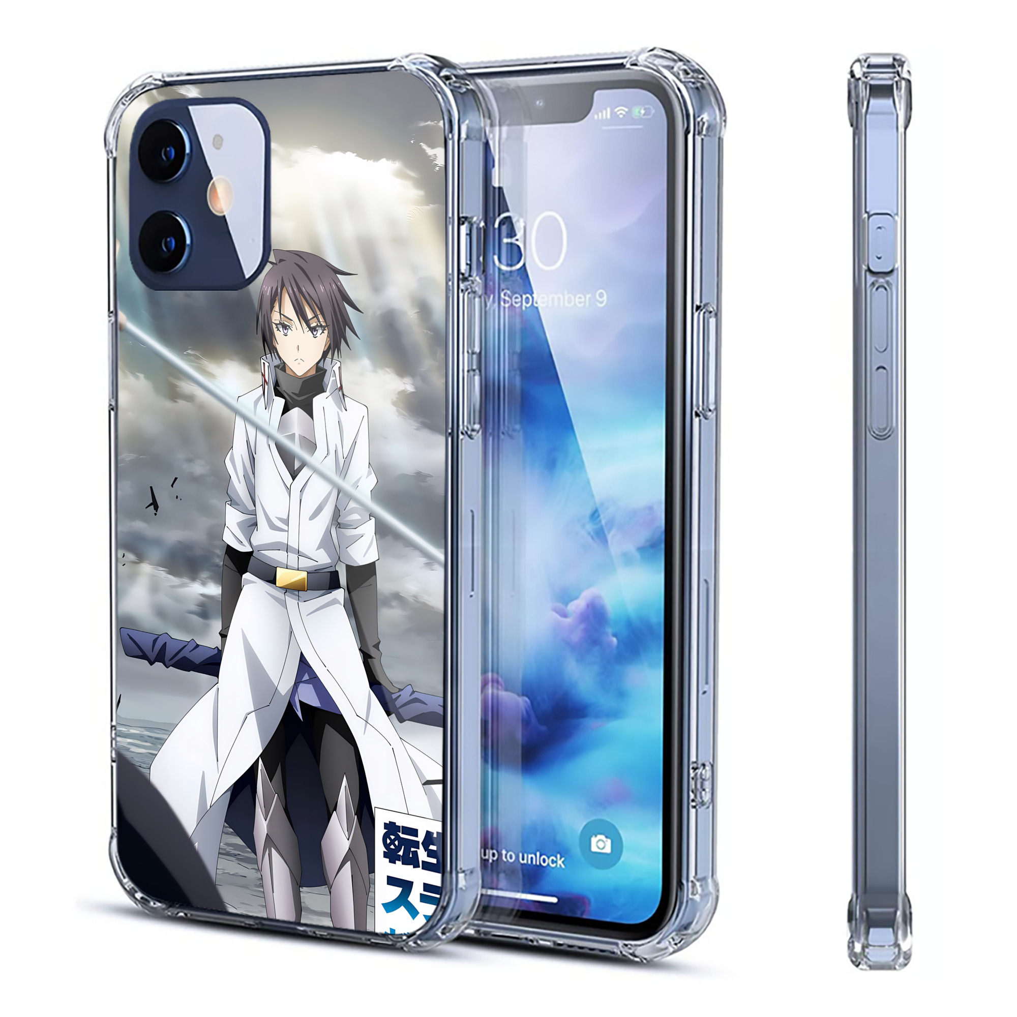 （画像用） 転スラ Regarding Reincarnated to Slime 【iPhone 12シリーズ対応】透明スマホケース（クリアソフトケース）